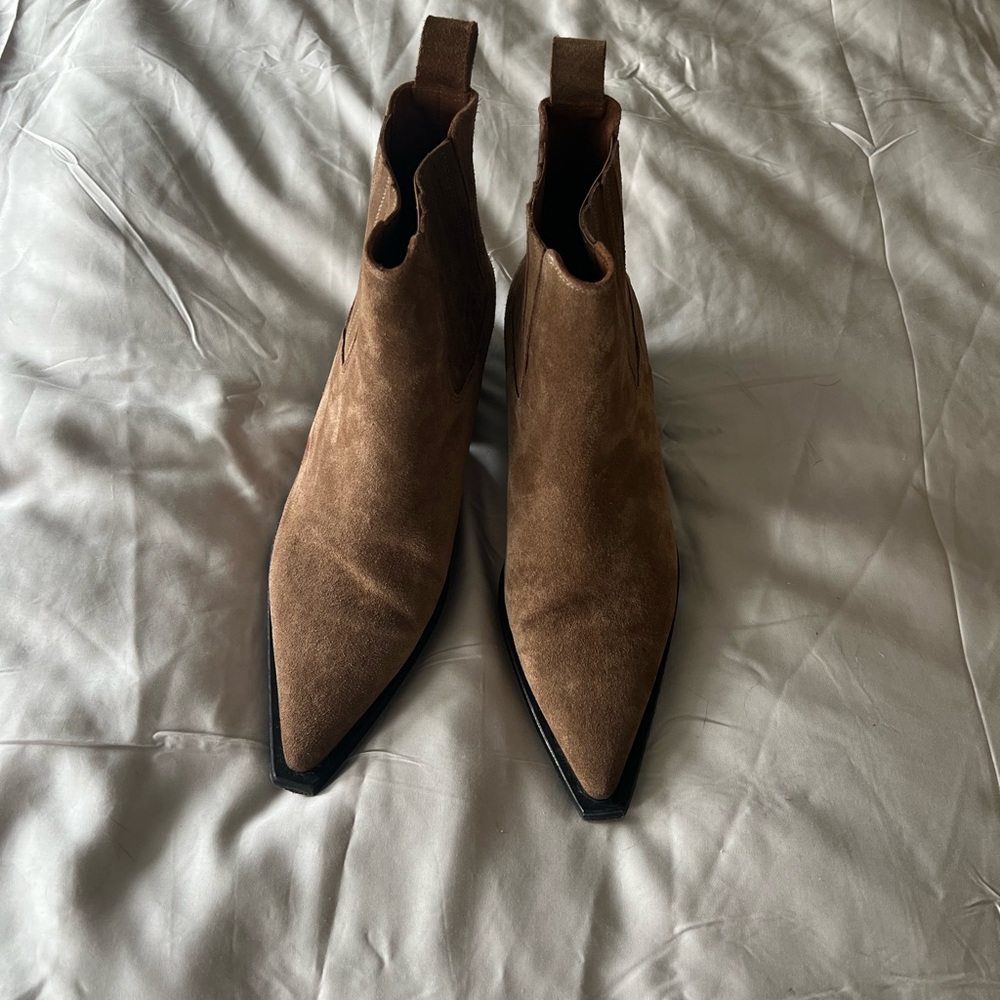 ANINE BING BROWN BOOTIES SZ 39
